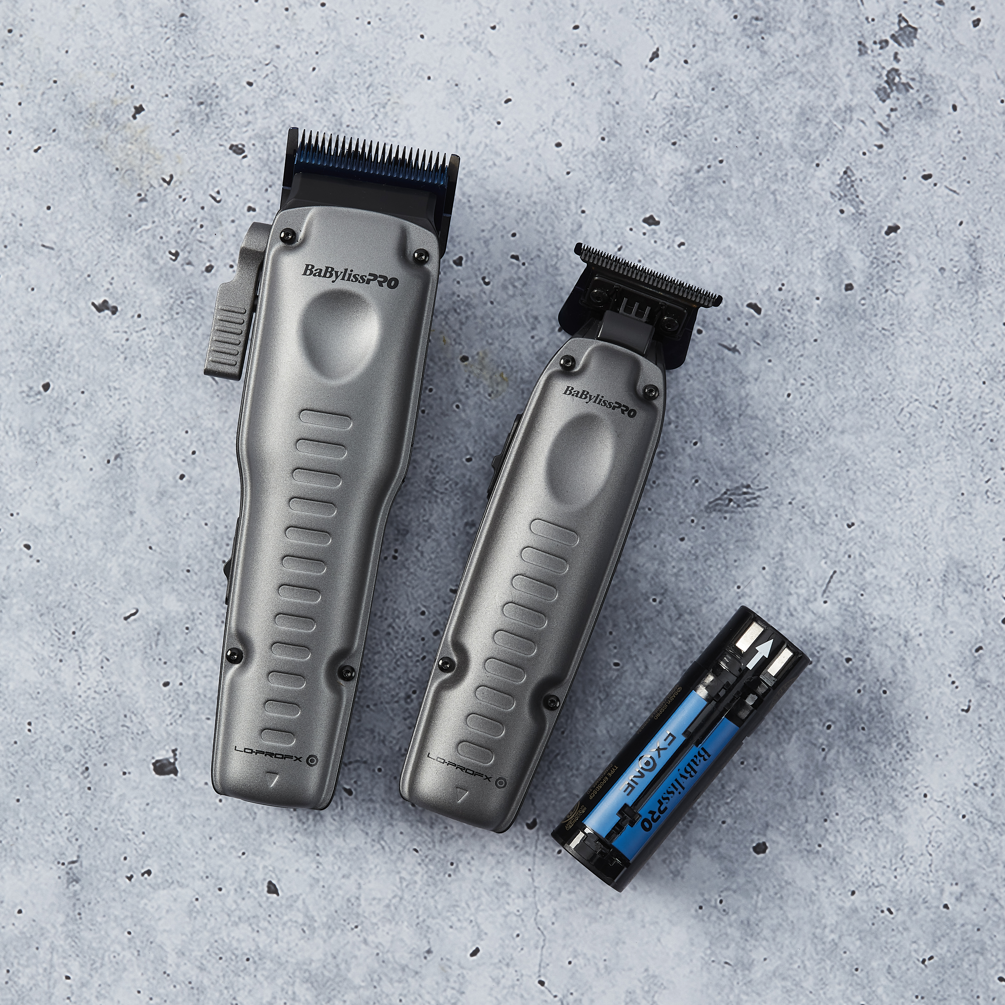 BaBylissPRO® FXONE Lo-ProFX High Performance Clipper, Trimmer, and Interchangeable Replacement Battery